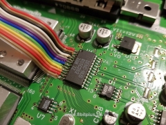 N64-RGB Ribbon connected