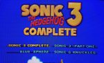 Sonic 3 Complete, Reproduction Cartridge