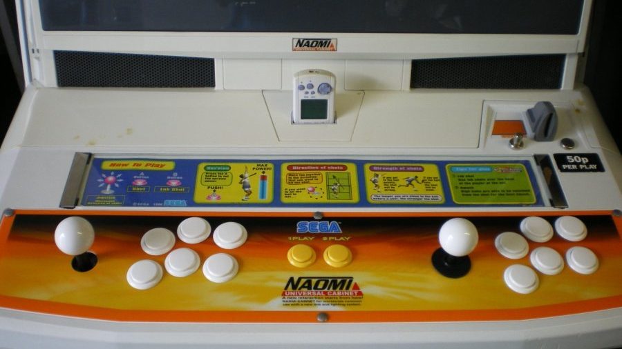 Original Sega Naomi Arcade Game Cabinet Spare Parts 